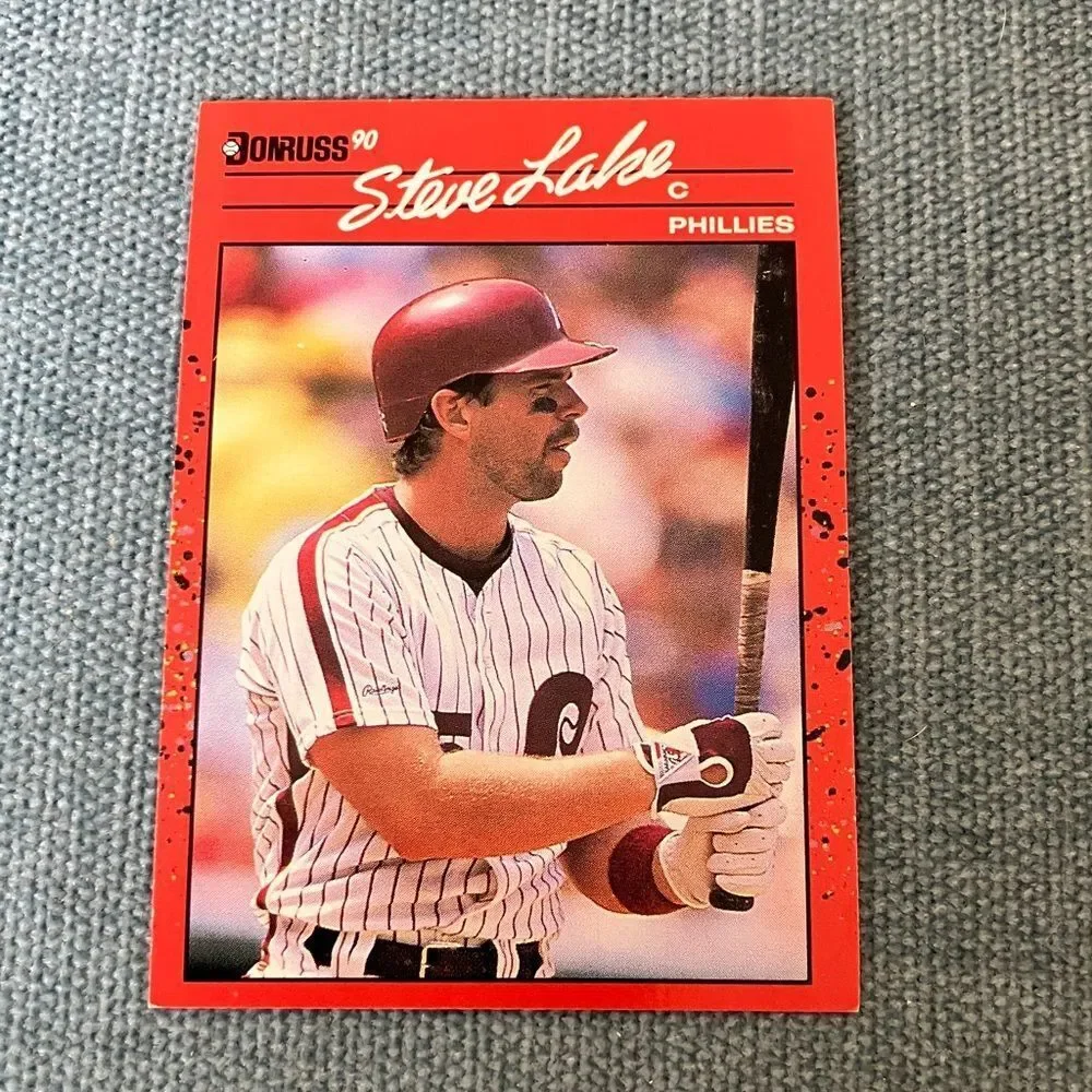 1990 Donruss Philadelphia Phillies Baseball Card Trading Card